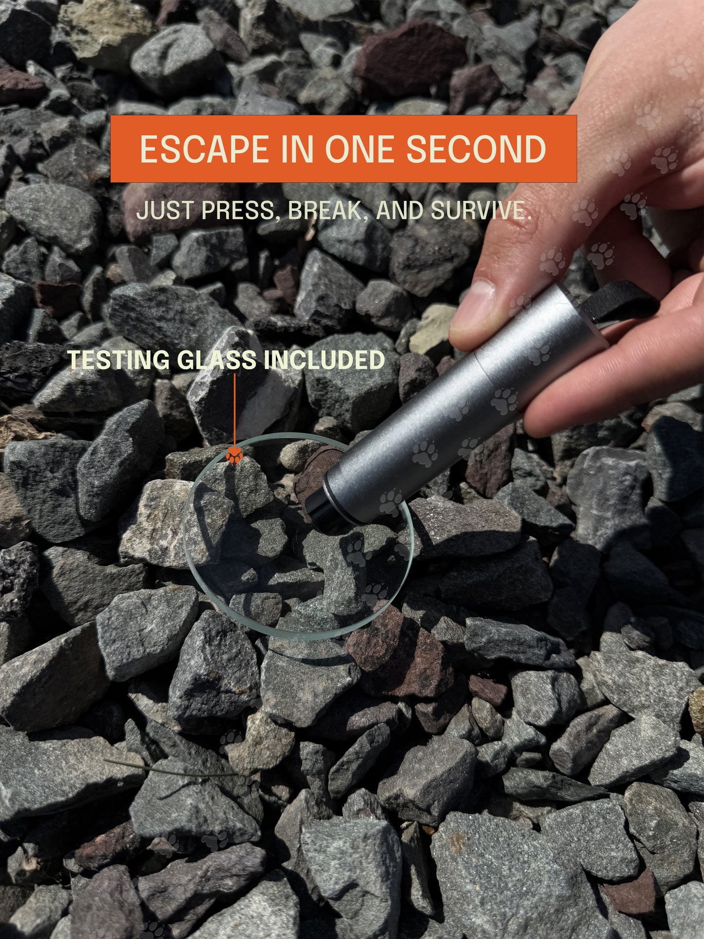 🐾 ESCAPEE — 2-in-1 Emergency Escape Tool