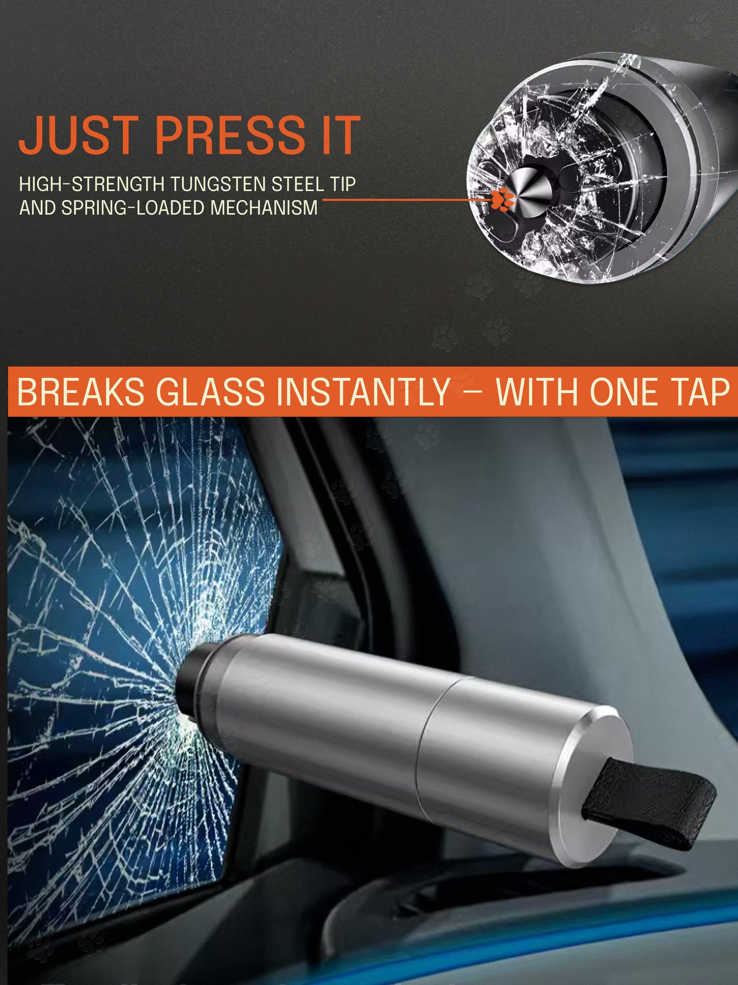 🐾 ESCAPEE — 2-in-1 Emergency Escape Tool